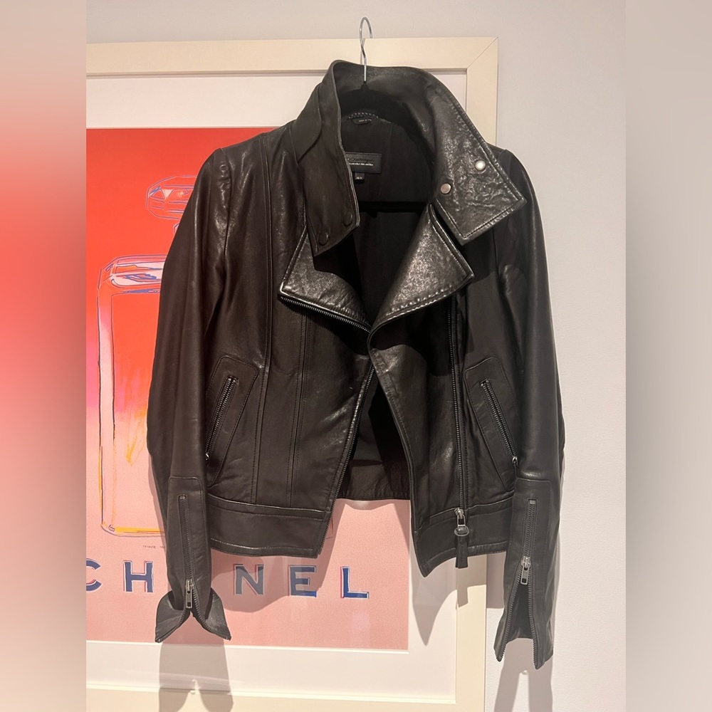 Aritzia Mackage leather jacket